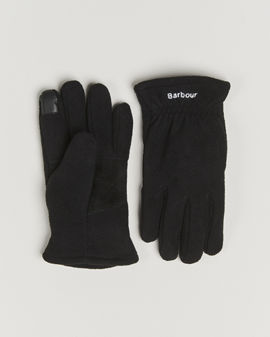 Herr | Barbour Lifestyle | Barbour Lifestyle Coleford Fleece Gloves Black