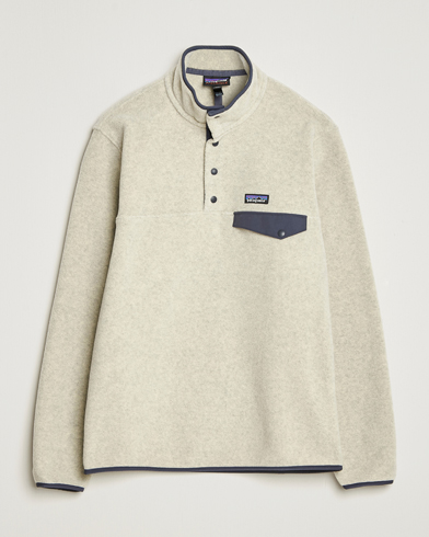 Herr | Patagonia | Patagonia Synch Snap T Half Zip Fleece Oatmeal Heather