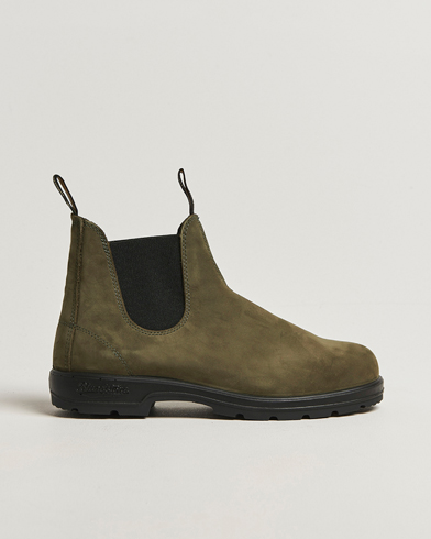 Herr | Blundstone | Blundstone 2442 Classic Oiled Nubuck Chelsea Boot Forest