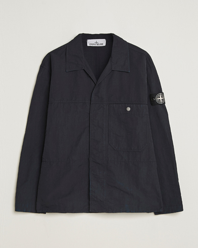 Herr | Stone Island | Stone Island Naslan TC Corrosion Treatment Overshirt Black