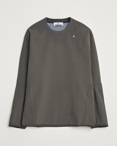 Stone Island Stellina Technical Jersey Sweatshirt Lead Grey – Grå