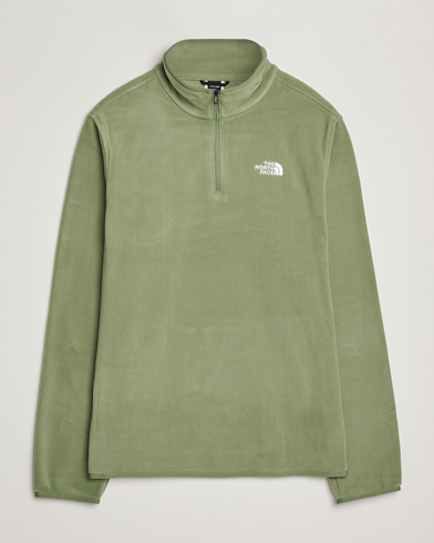 Herr | The North Face | The North Face Glacier Fleece 1/4 Zip Sage Green