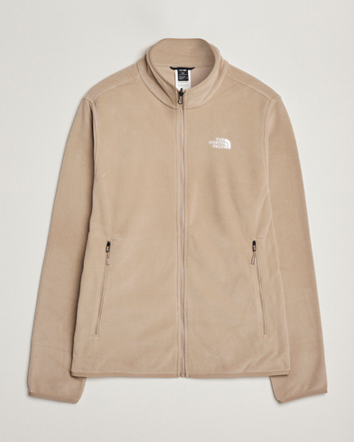 Herr | The North Face | The North Face Glacier Fleece Full Zip Beige