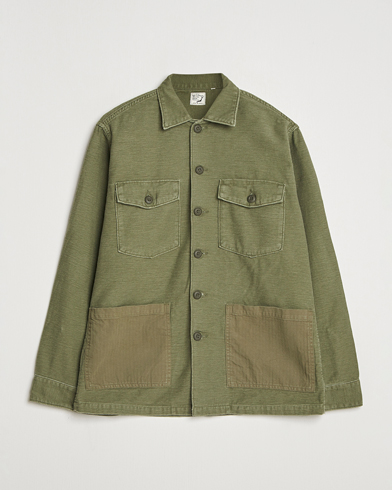 Herr | orSlow | orSlow 4 Pockets US Army Shirt Dark Olive