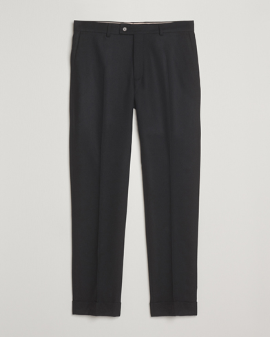 Herr | Morris | Morris Jack Flannel Trousers Black