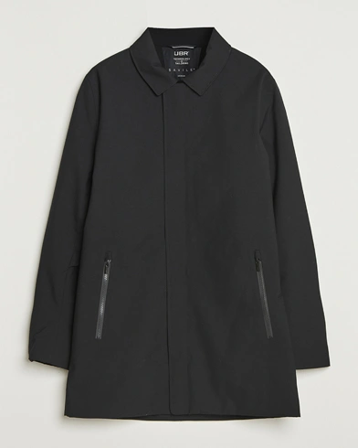Herr | UBR | UBR Regulator Coat Savile Black Wool