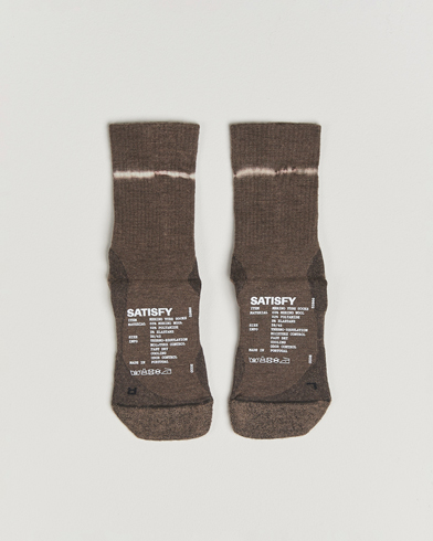 Herr | Satisfy | Satisfy Tie Dye Merino Tube Socks Falcon