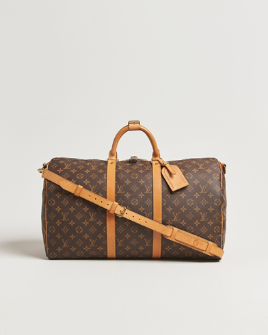 Louis Vuitton Pre-Owned Keepall Bandoulière 50 Monogram – Brun