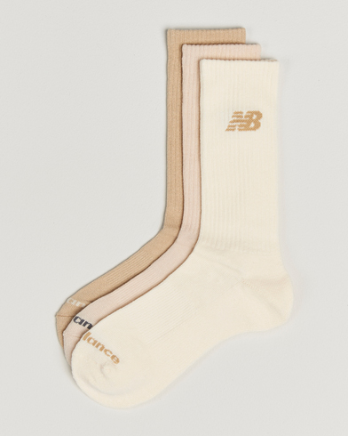 Herr | New Balance | New Balance 3-Pack Everyday Crew Socks Earth Multi