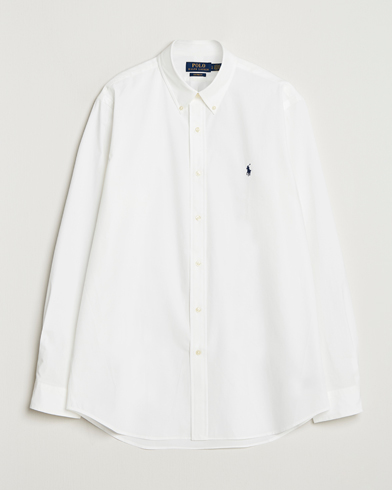 Herr | Polo Ralph Lauren | Polo Ralph Lauren Custom Fit Stretch Poplin Shirt White