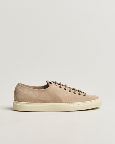 Herr | Buttero | Buttero Tanino Suede Sneaker Taupe