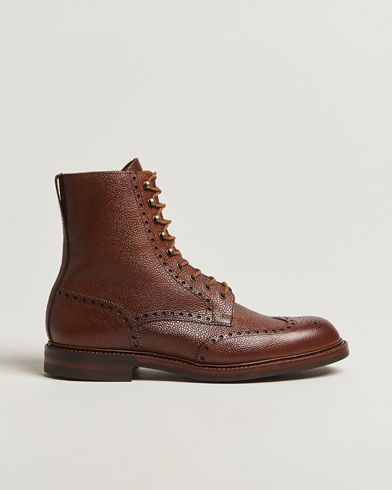 Herr | Crockett & Jones | Crockett & Jones Islay Boot Tan Scotch Grain Calf