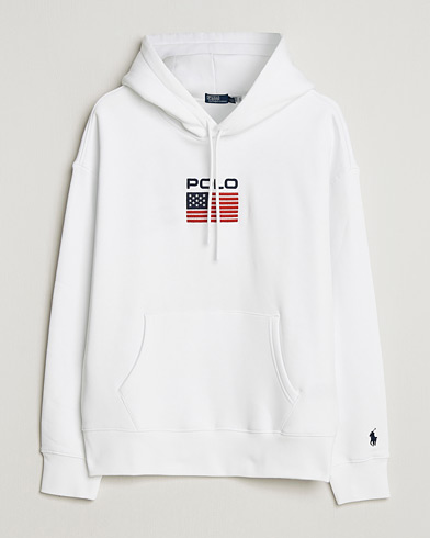 Polo Ralph Lauren USA Hoodie White – Vit