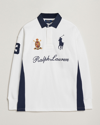 Polo Ralph Lauren Big Pony Rugby Sweater White – Vit