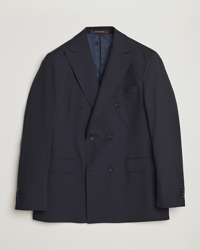 Herr | Oscar Jacobson | Oscar Jacobson Farris Wool Blazer Navy