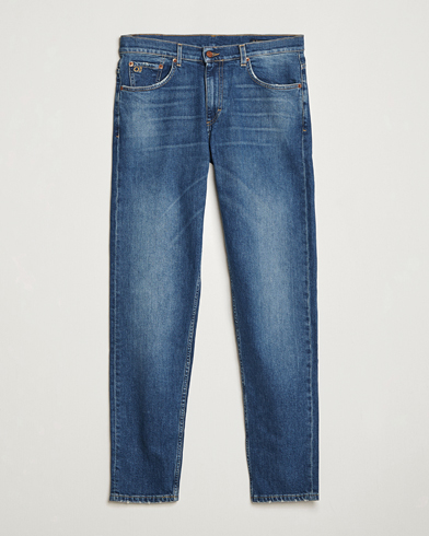 Herr | Oscar Jacobson | Oscar Jacobson Karl Cotton Stretch Jeans Vintage Wash