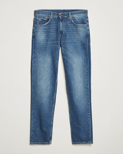 Herr | Oscar Jacobson | Oscar Jacobson Johan Cotton Stretch Jeans Vintage Wash