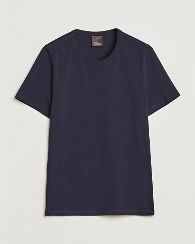 Herr | Oscar Jacobson | Oscar Jacobson Kyran Cotton T-Shirt Navy