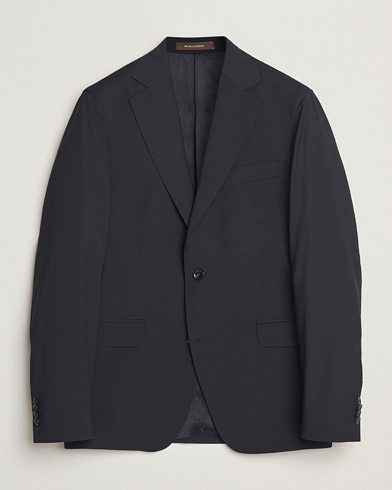 Herr | Oscar Jacobson | Oscar Jacobson Ego Wool Blend Blazer Black