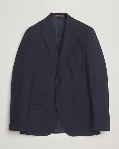 Herr | Oscar Jacobson | Oscar Jacobson Ego Wool Blazer Blue