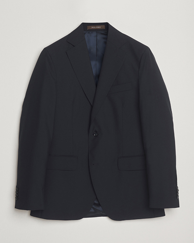 Herr | Oscar Jacobson | Oscar Jacobson Fogerty Wool Blazer Navy
