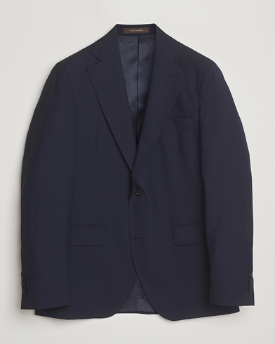 Herr | Oscar Jacobson | Oscar Jacobson Fogerty Wool Blazer Blue