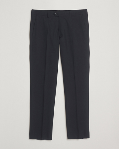 Herr | Oscar Jacobson | Oscar Jacobson Dandy Wool Trousers Navy