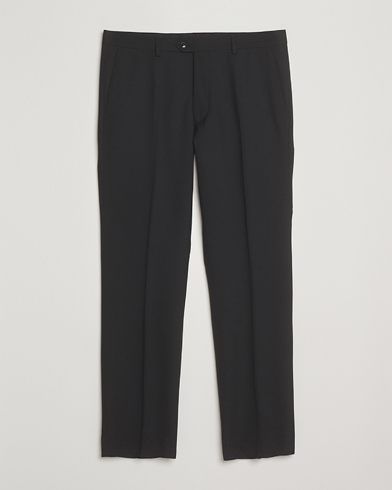Herr | Oscar Jacobson | Oscar Jacobson Dandy Wool Trousers Black