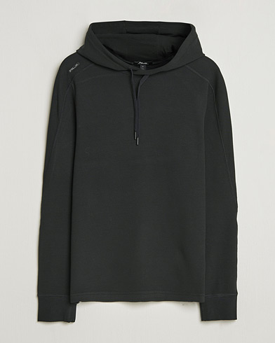 RLX Ralph Lauren Tech Waffle Hoodie Polo Black – Svart
