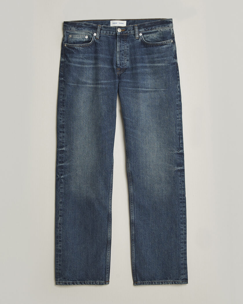Samsøe Samsøe Eddie Regular Fit Jeans Nippon Blue – Blå