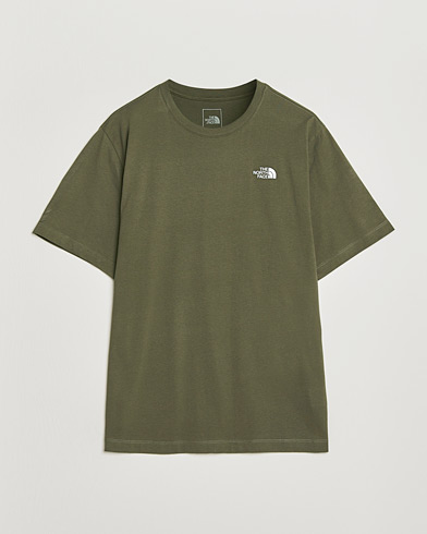 The North Face Evolution Simple Dome T-Shirt New Taupe Green – Grön