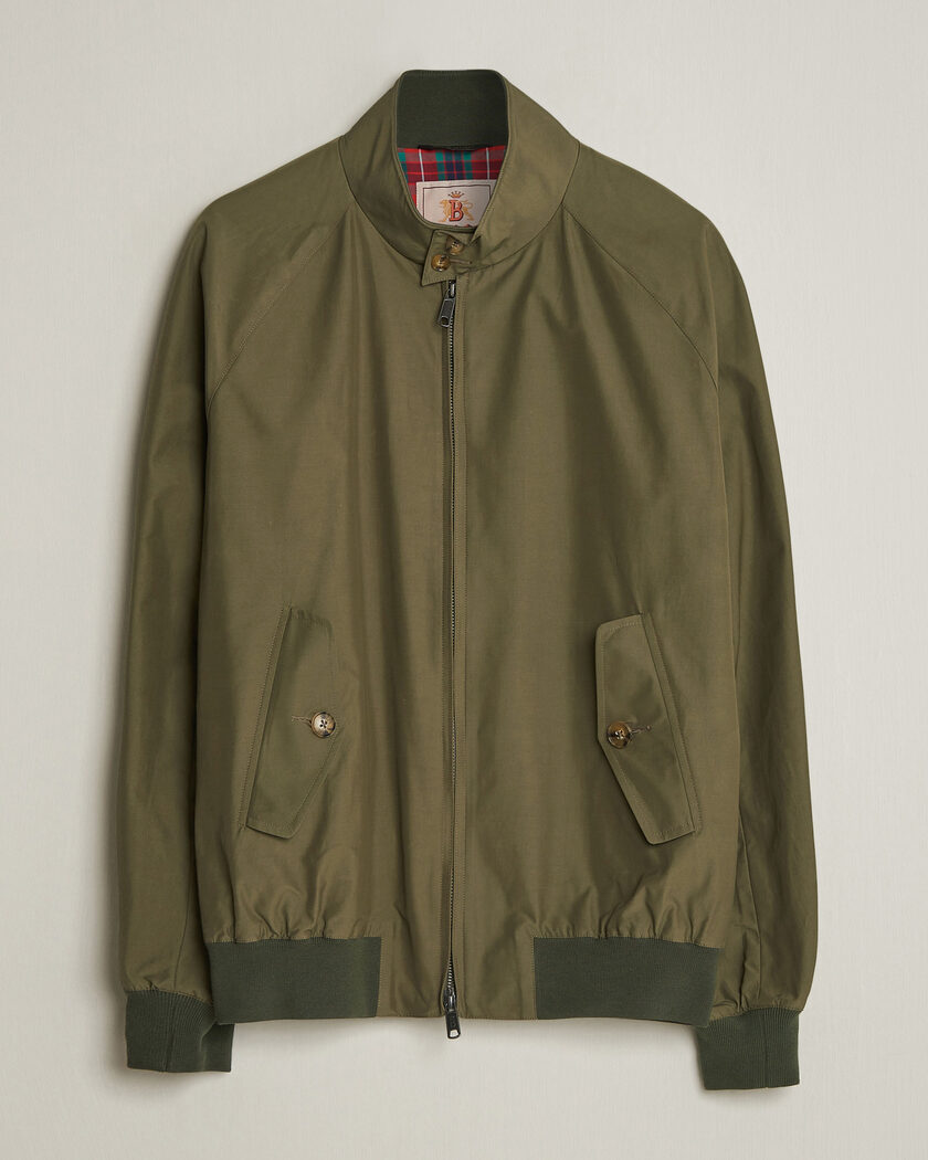 Baracuta G9 Original Harrington Jacket Army – Grön