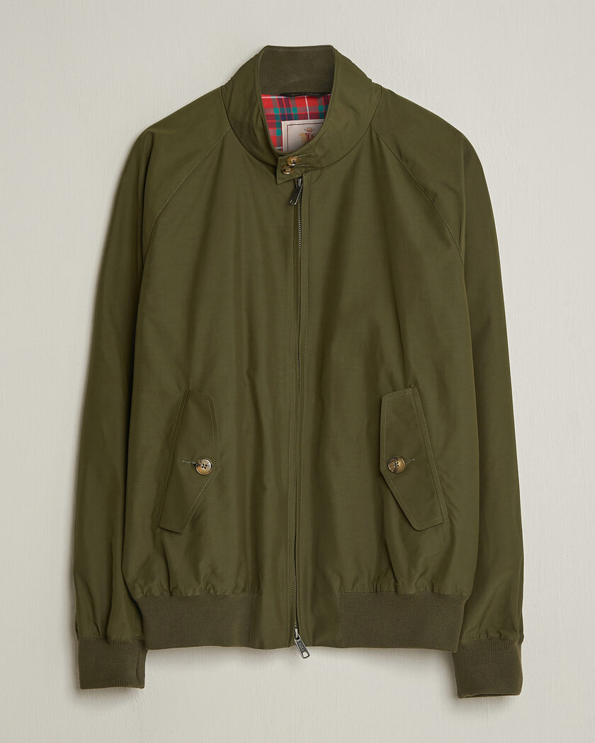 Baracuta G9 Original Harrington Jacket Beech – Grön