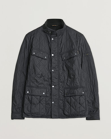 Herr | Pre-owned | Barbour International Ariel Polarquilt Black