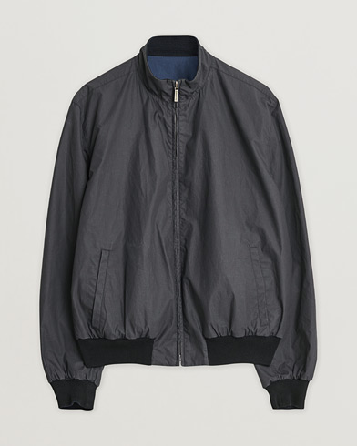 Herr | Pre-owned | Ermenegildo Zegna Reversible Harrington Jacket Black/Blue L