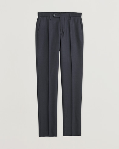 Herr | Pre-owned | Slowear Tekno Sartorial Flannel Trousers Navy 44