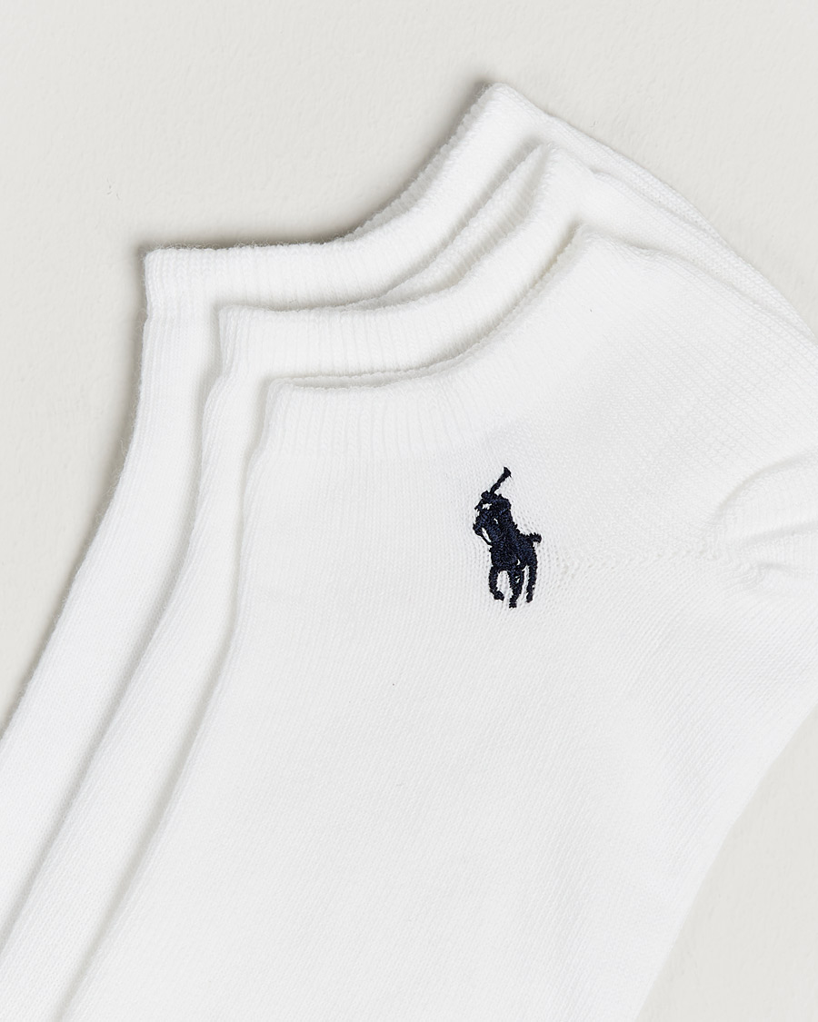 Herr | World of Ralph Lauren | Polo Ralph Lauren | 3-Pack Ghost Sock White