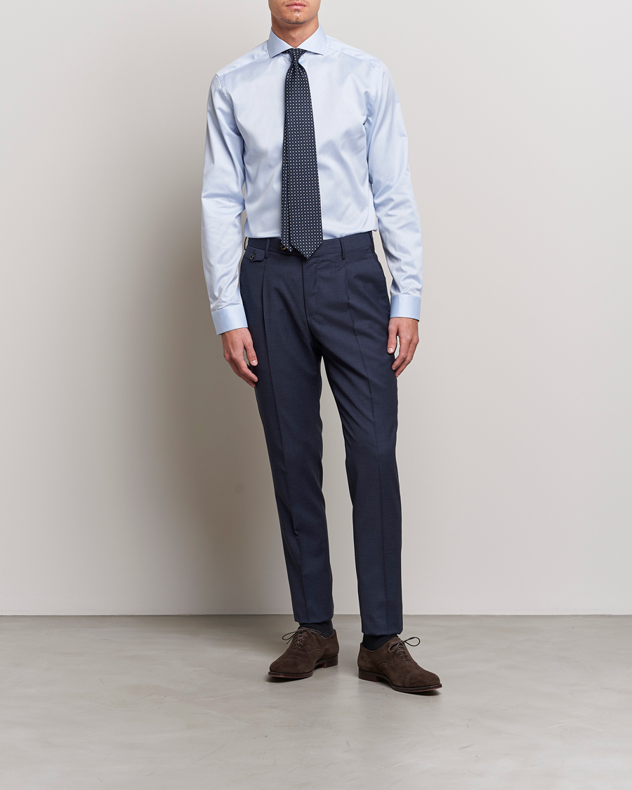 Herr | Businesskjortor | Eton | Super Slim Fit Shirt Blue