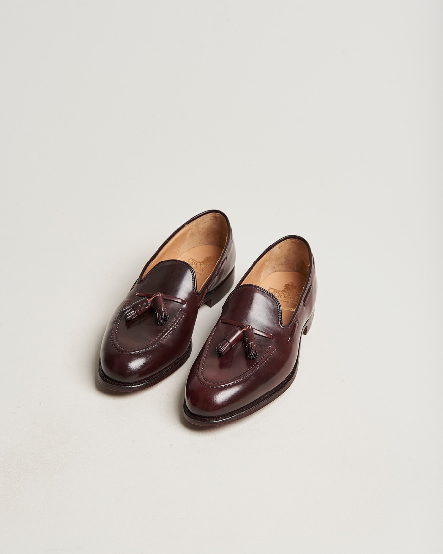 Herr | Loafers | Crockett & Jones | Cavendish Tassel Loafer Burgundy Cordovan