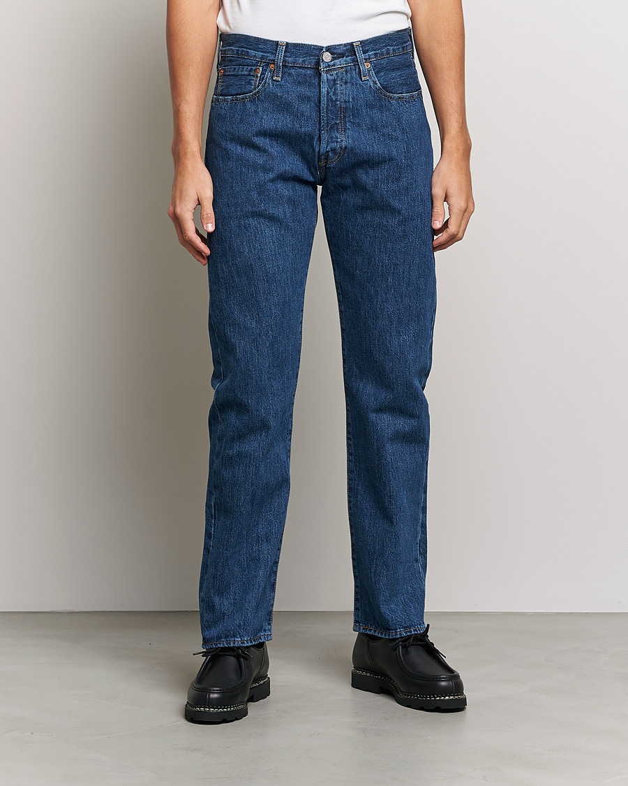 Herr | Blå jeans | Levi\'s | 501 Original Fit Jeans Stonewash