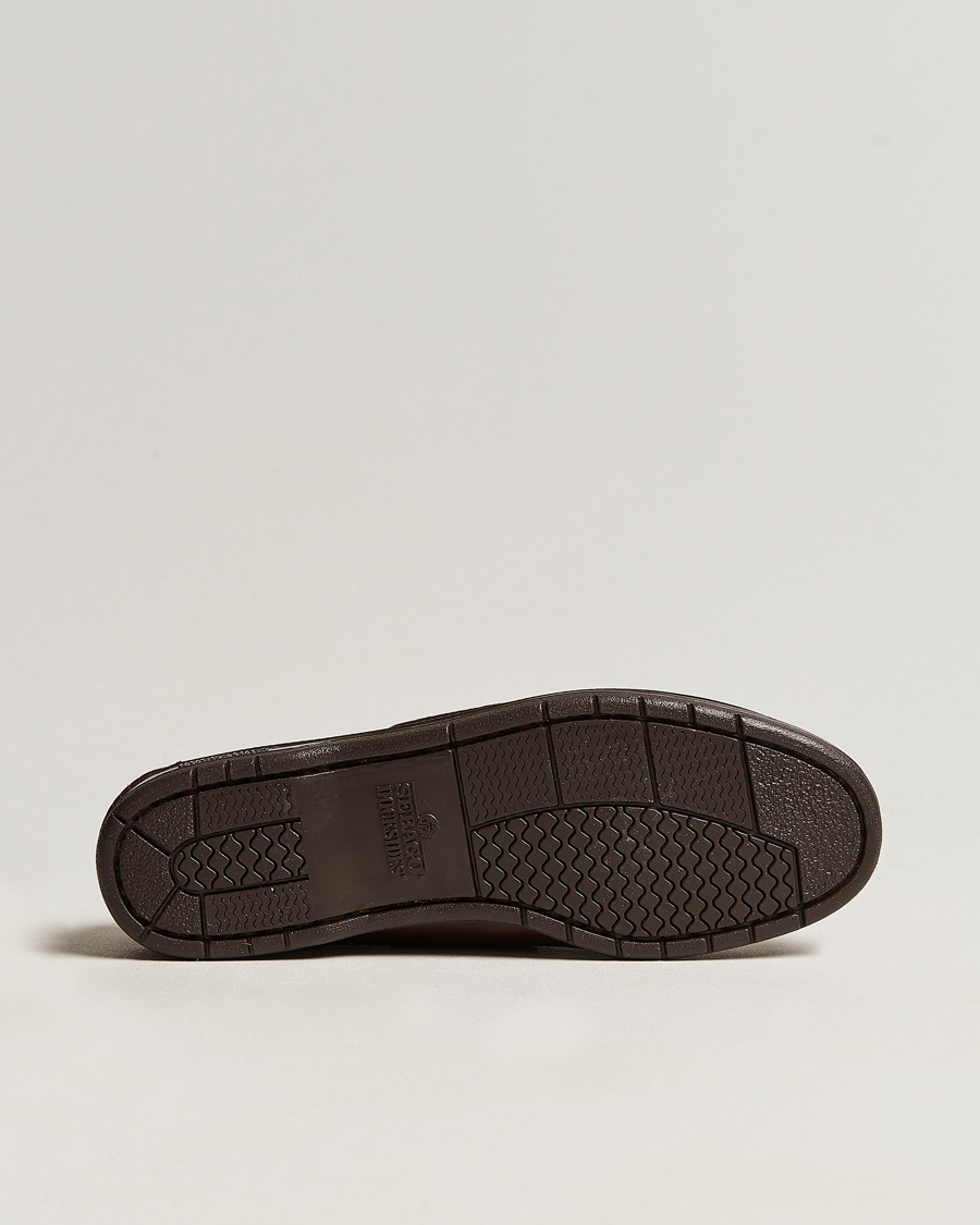 Herr | Seglarskor | Sebago | Endeavor Oiled Leather Boat Shoe Brown