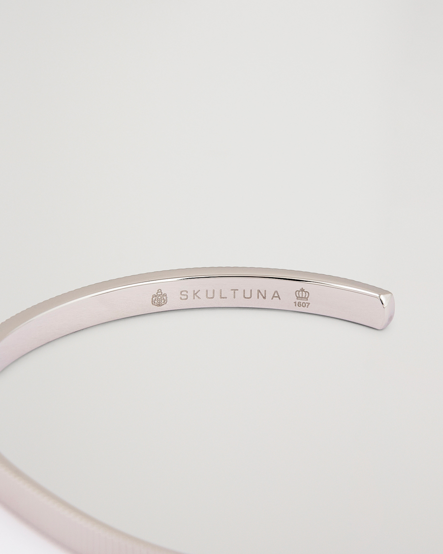 Herr | Smycken | Skultuna | Ribbed Cuff Polished Steel