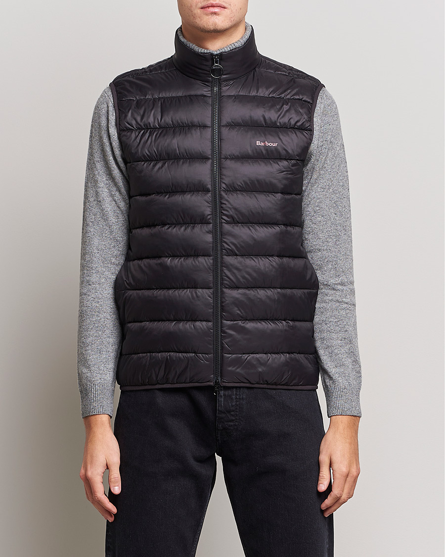 Herr | Dunvästar | Barbour Lifestyle | Bretby Lightweight Down Gilet Black