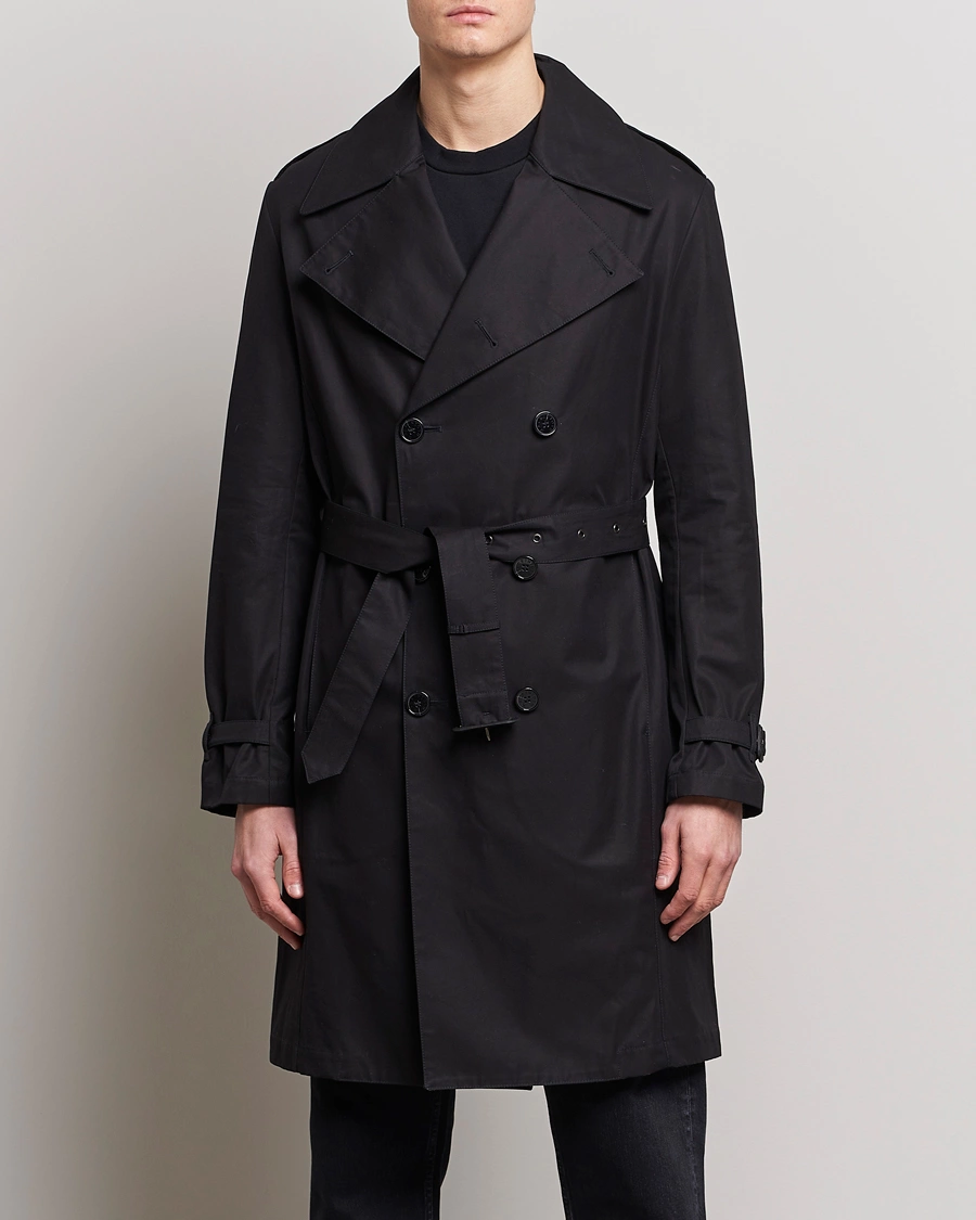 Herr | Rockar | Mackintosh | St Andrews Trench Black