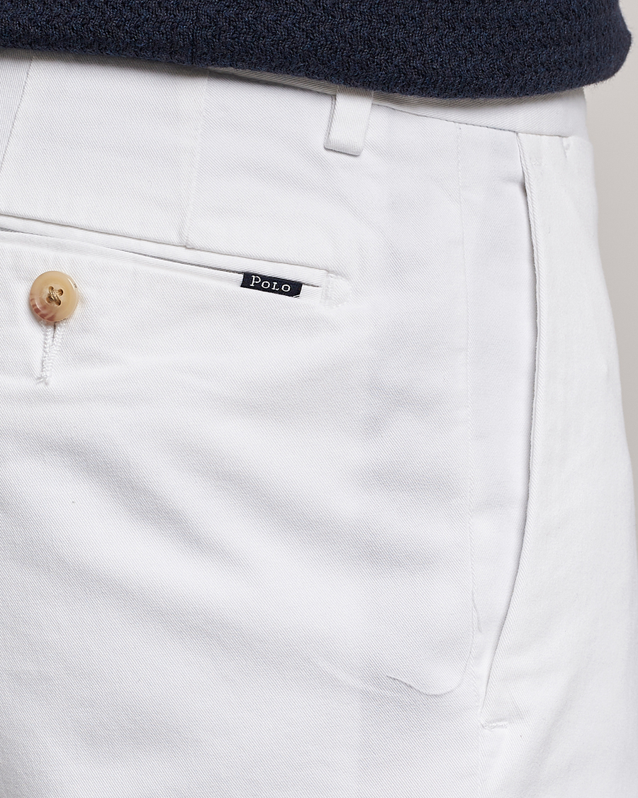 Herr | Shorts | Polo Ralph Lauren | Tailored Slim Fit Shorts White