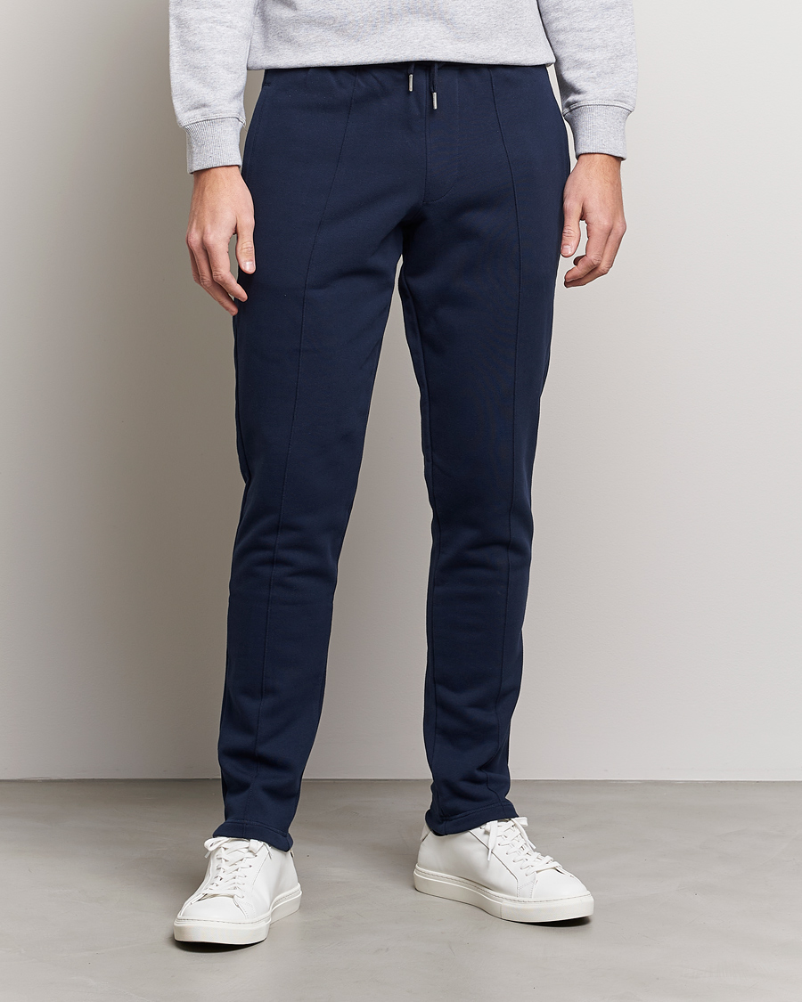 Herr | Kläder | Stenströms | Cotton Jersey Pants Navy