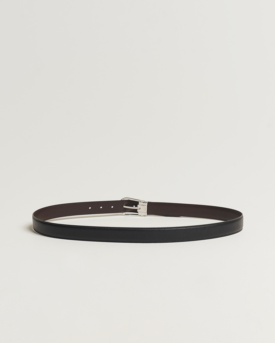 Herr | Accessoarer | Montblanc | Reversible Saffiano Leather 30mm Belt Black/Brown