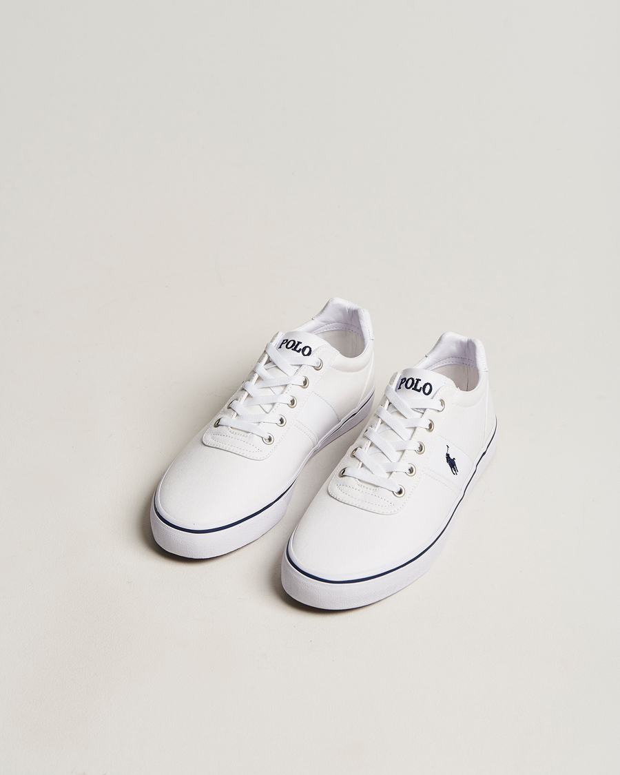 Herr | Skor | Polo Ralph Lauren | Hanford Canvas Sneaker White/Navy