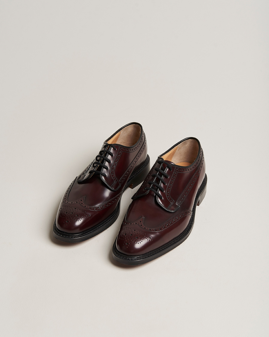 Herr |  | Church\'s | Grafton Polished Binder Brogue Burgundy