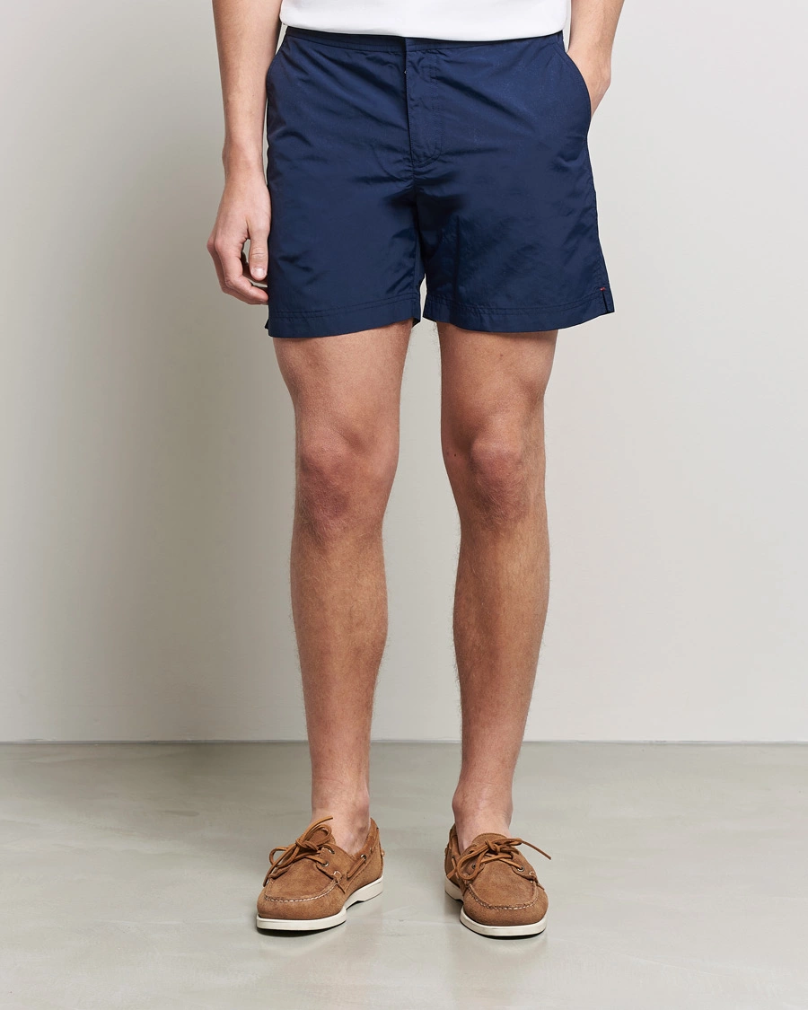 Herr | Orlebar Brown | Orlebar Brown | Bulldog II Medium Length Swim Shorts Navy